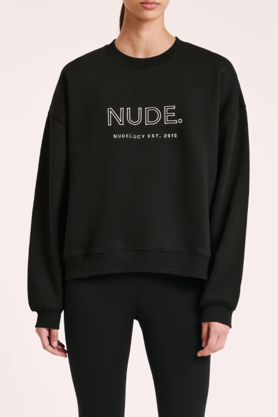 Nude Lucy Nude Origins Sweat - Black