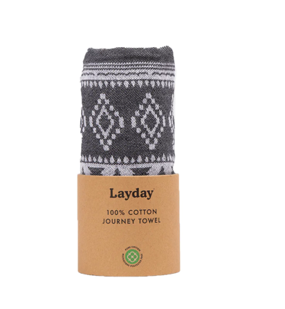 Layday Jacquard Towel - Vista Ash