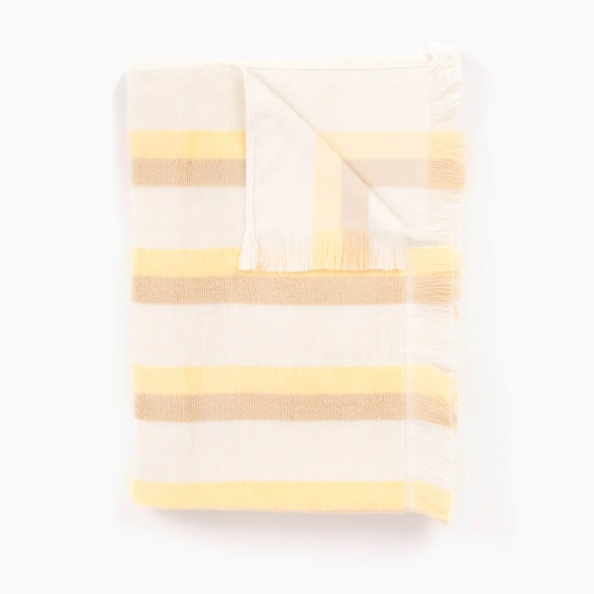 Layday Journey French Terry Towel - Shallows Sand Single