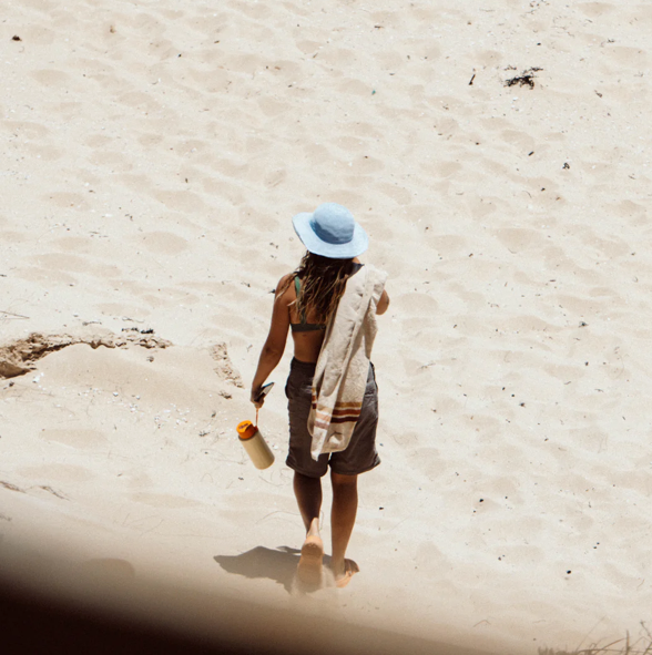 Layday French Terry Towel - Pontoon Single Clay