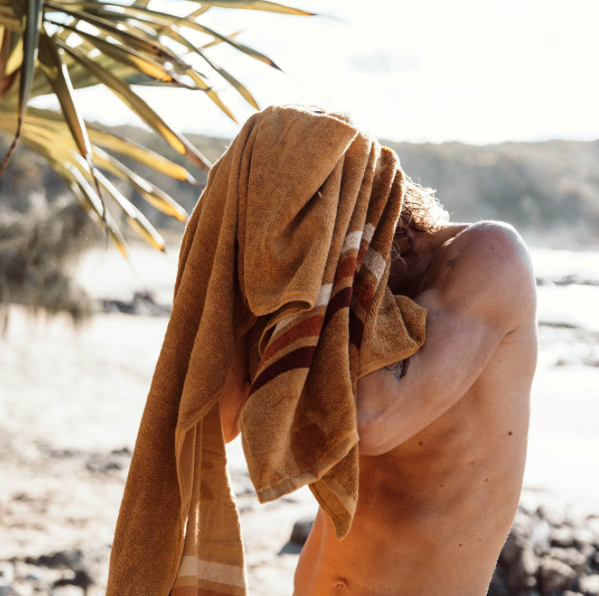 Layday French Terry Towel - Pontoon Single Honey