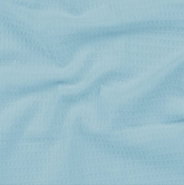 Layday Rover Waffle Single Towel - Sky