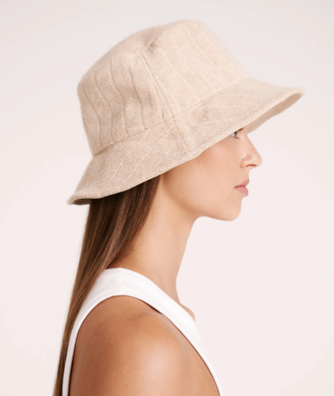 Nude Lucy Terry Bucket Hat- Natural