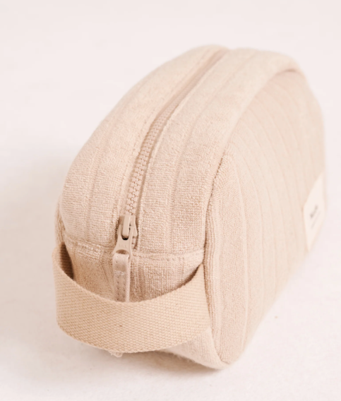 Nude Lucy Terry Cosmetic Bag- Natural