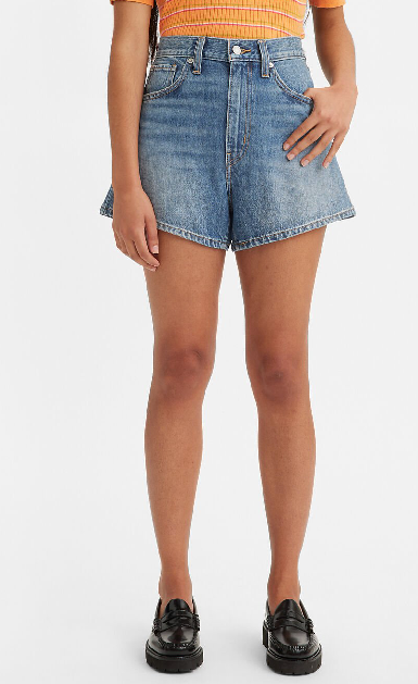 Levi's High Waisted Mom Short- String It Up