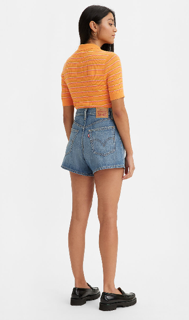 Levi's High Waisted Mom Short- String It Up