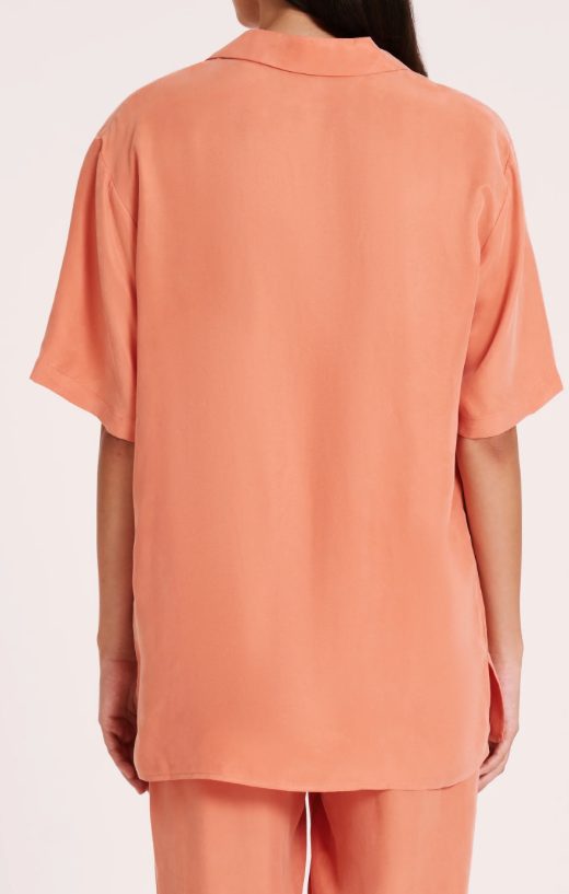Nude Lucy Lucia Cupro Shirt- Watermelon