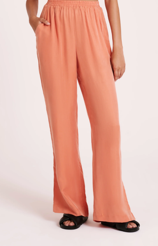 Nude Lucy Dara Cupro Pant- Watermelon