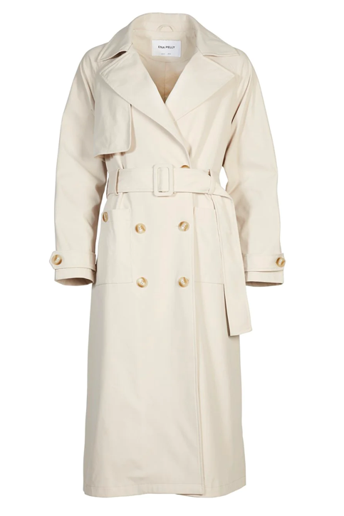 Ena Pelly Carrie Trench Coat - Birch