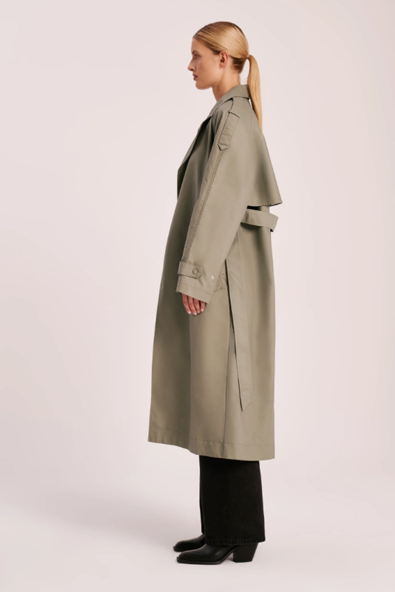 Nude Lucy Frieda Trench - Pewter