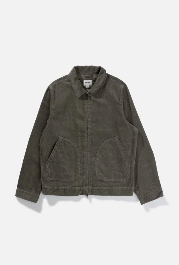 Rhythm Cord Utility Jacket - Sage