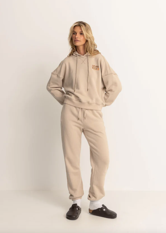 Rhythm Island Hour Track Pant - Ecru