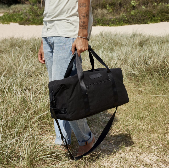 Status Anxiety Everything I Wanted Duffle Bag - Black Canvas