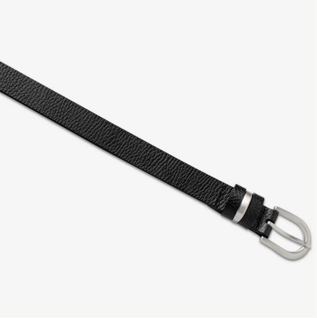 Status Anxiety Over And Over Belt - Black/Silver