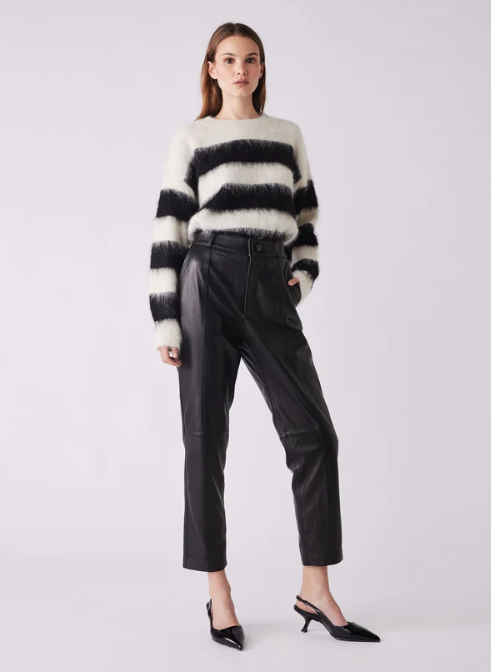 Esmaee Frost Sweater - Black/White