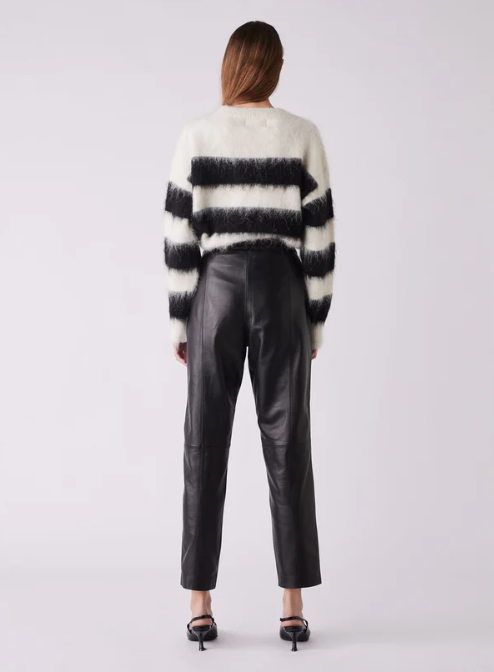 Esmaee Frost Sweater - Black/White