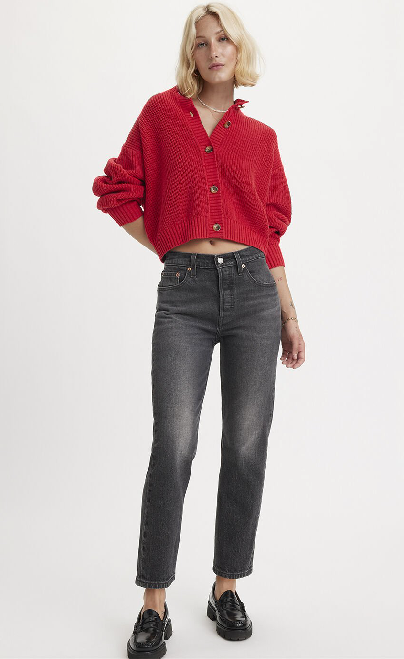 Levi's 501 Crop Jean - Long Live The Queen