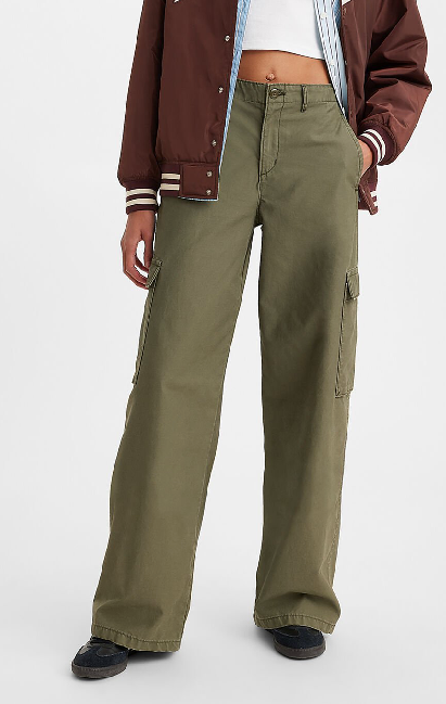 Levi's Baggy Cargo Pant - Olive Night