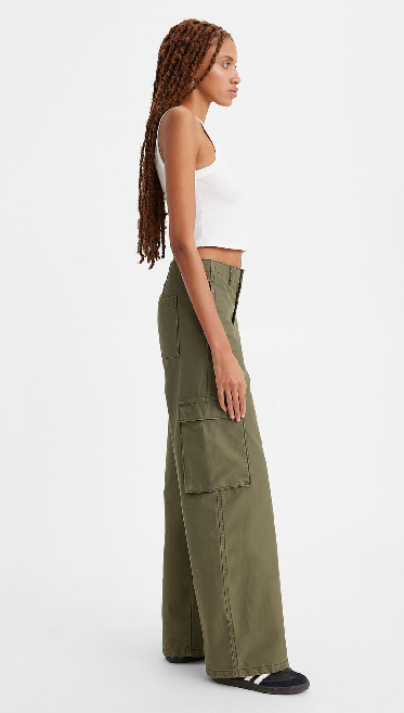 Levi's Baggy Cargo Pant - Olive Night