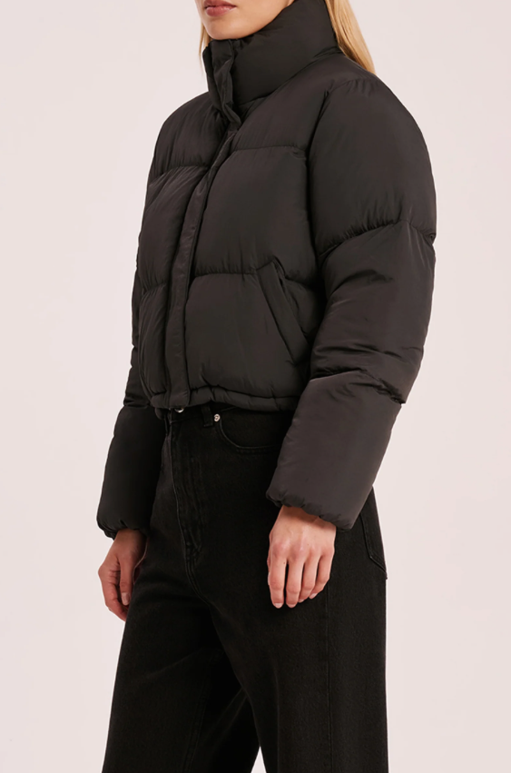 Nude Lucy Topher Puffer Jacket - Coal