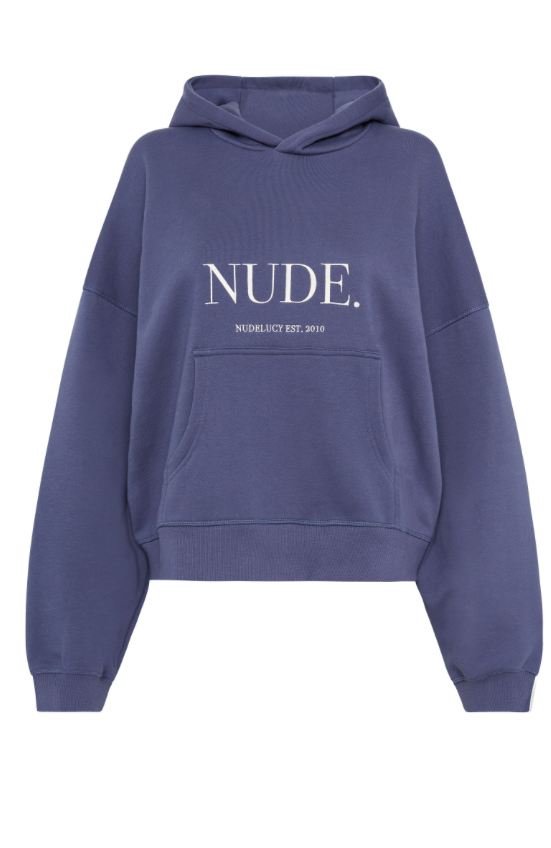 indigo 12s hoodie