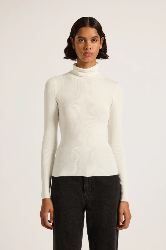 Nude Lucy Florence Merino Skivvy - Salt