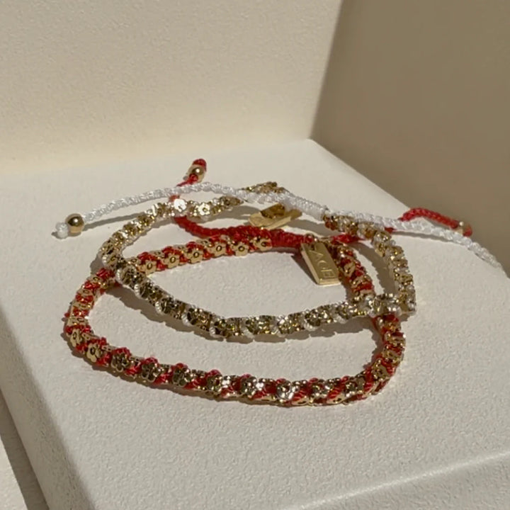 Arms Of Eve Beatrice Gold Bracelet - Vanilla