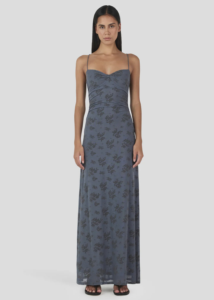 Ownley Karima Midi Dress - Stormy