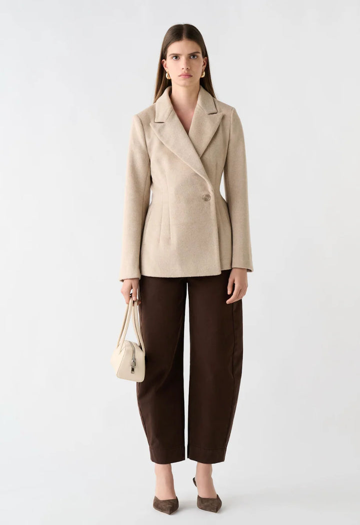 Esmaee Eternal Blazer - Oatmeal