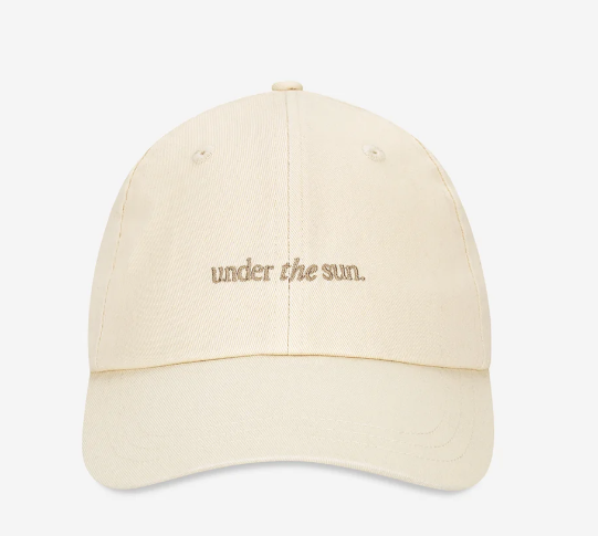 Status Anxiety Under The Sun Cap - Cream