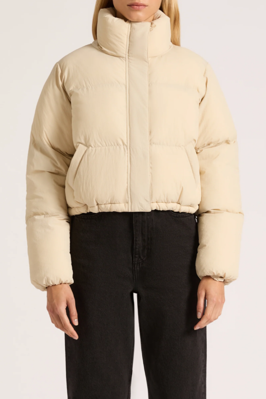 Nude Lucy Topher Puffer Jacket - Wheat