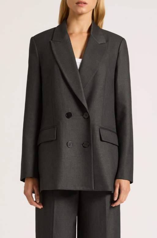 Nude Lucy Dakota Blazer - Charcoal