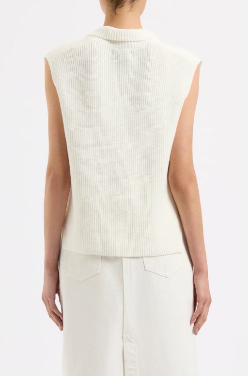 Nude Lucy Enes Knit Vest - Salt