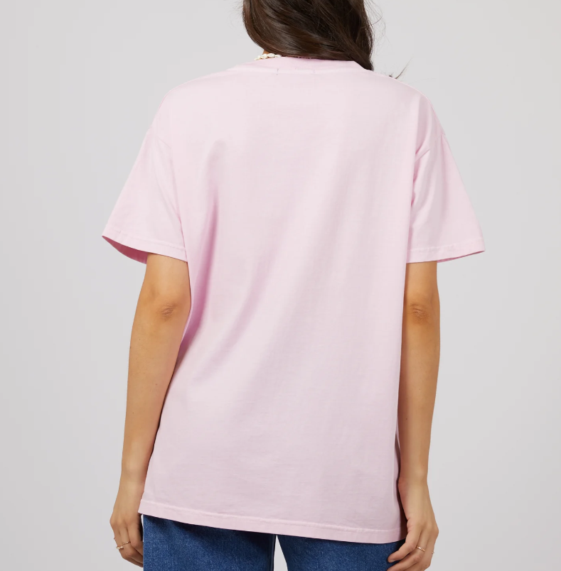 All About Eve Baja Standard Tee - Light Pink