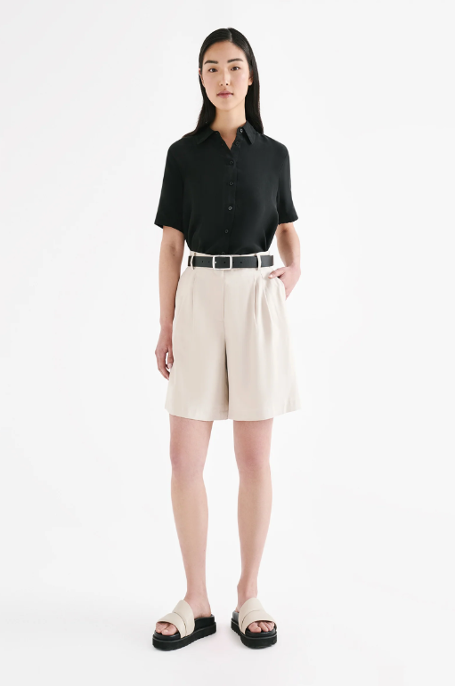 Nude Lucy Kit Tailored Short - Oyster