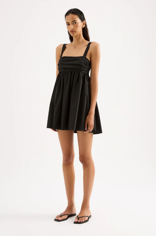 Nude Lucy Drea Mini Dress - Black