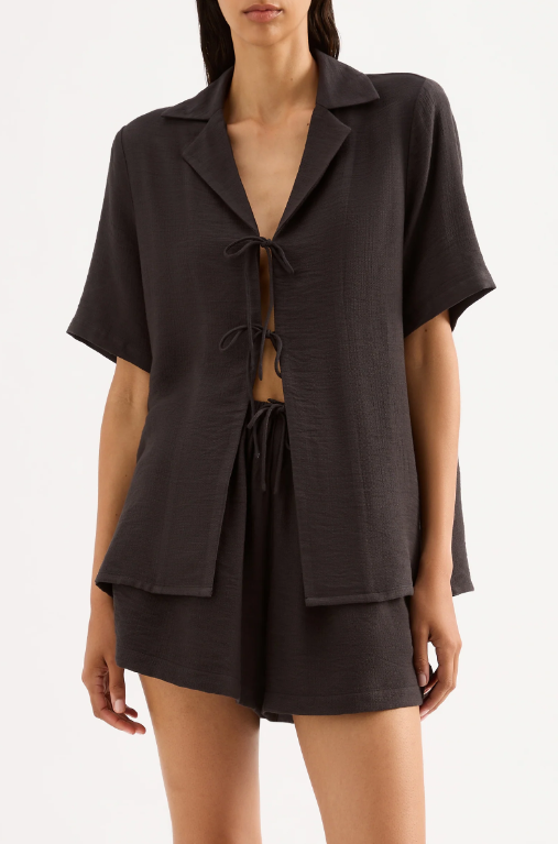 Nude Lucy Neve Shirt - Black