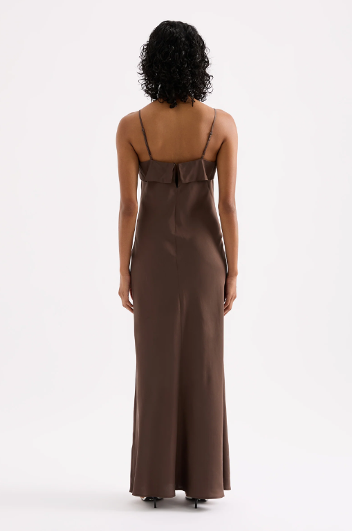 Nude Lucy Thea Slip Maxi Dress - Clove