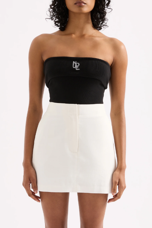 Nude Lucy Haven Strapless Top - Black