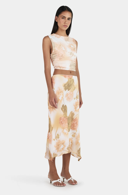 Ownley Geller Top - Peachy Garden