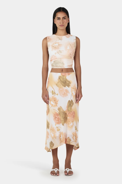 Ownley Geller Top - Peachy Garden