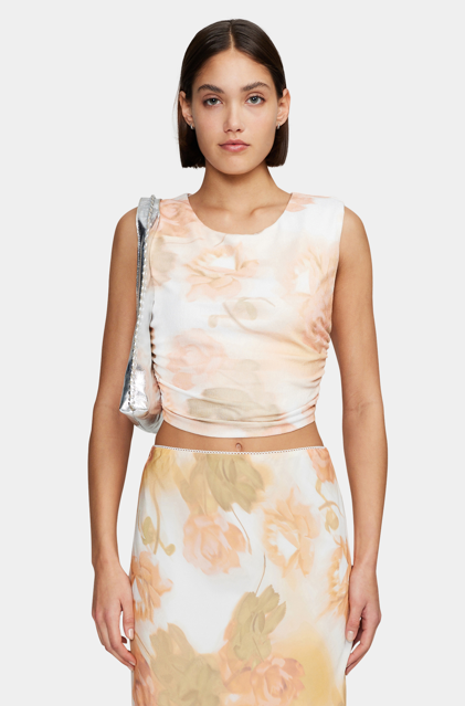 Ownley Geller Top - Peachy Garden