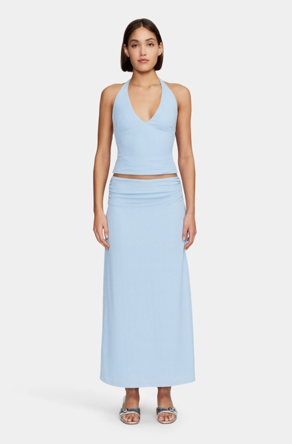 Ownley Morris Halter Top - Sky