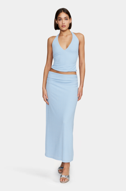 Ownley Morris Halter Top - Sky