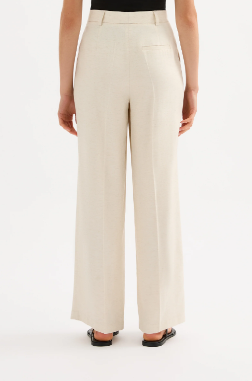 Nude Lucy Logan Tailored Pant - Bone