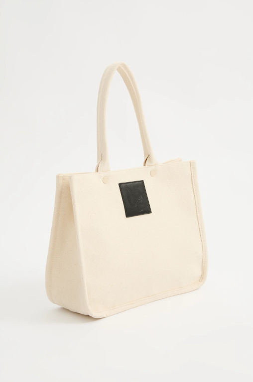 Nude Lucy Rigo Canvas Tote - Natural