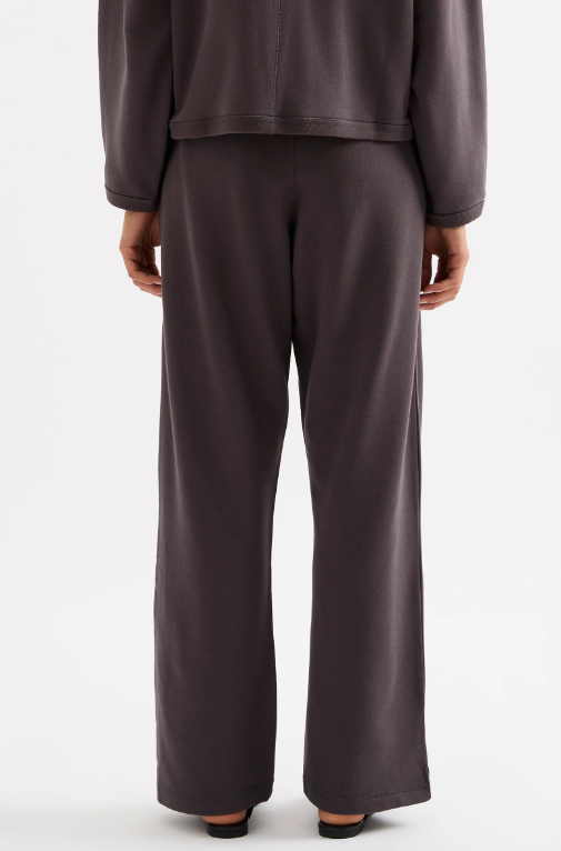 Nude Lucy Lounge Fleece Trackpant - Coal