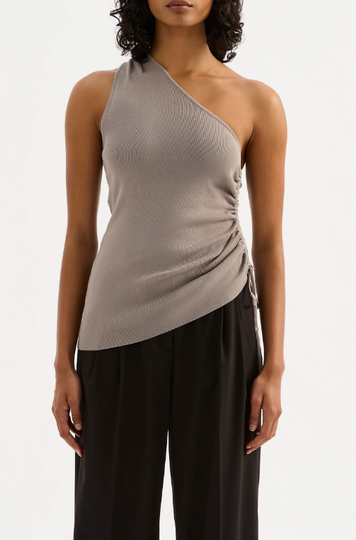 Nude Lucy Yumi Knit Top - Pewter