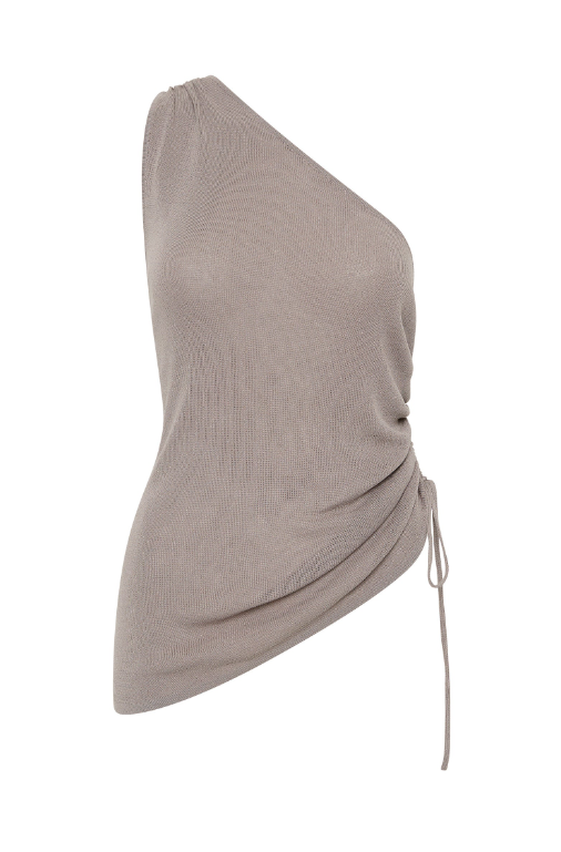 Nude Lucy Yumi Knit Top - Pewter