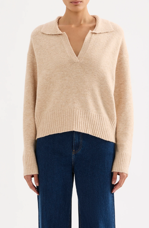 Nude Lucy Kinsley Rugby Knit - Oatmeal